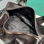 Prada Small Nappa Leather Duffle Bag 2VC046 Dark Coffee